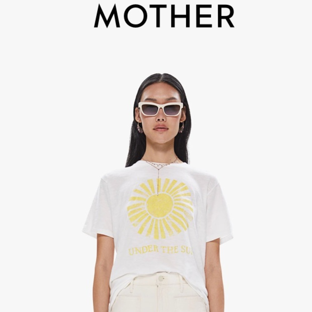 Mother denim Velva Sheen Tee